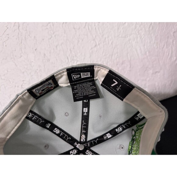 7 1/4 - Boston Red Sox - MyFitteds Gameboy Fitted Hat - Gray Mens New Era 59/50 - Picture 7 of 8